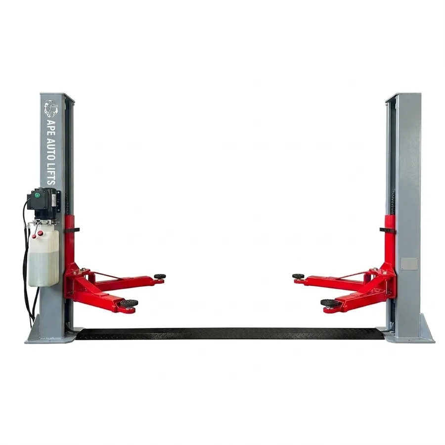 2-Post Base Plate Short front view