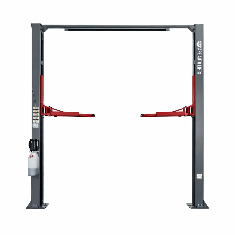 2-Post Overhead 9,000 LB front view