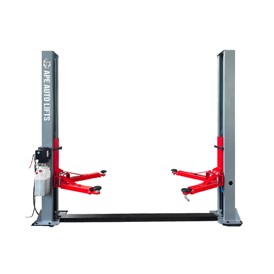 2-Post Base Plate 9,000 LB front view