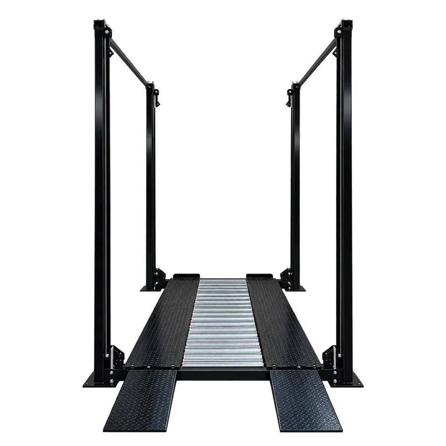 4-Post Triple Stacker no cars alt view