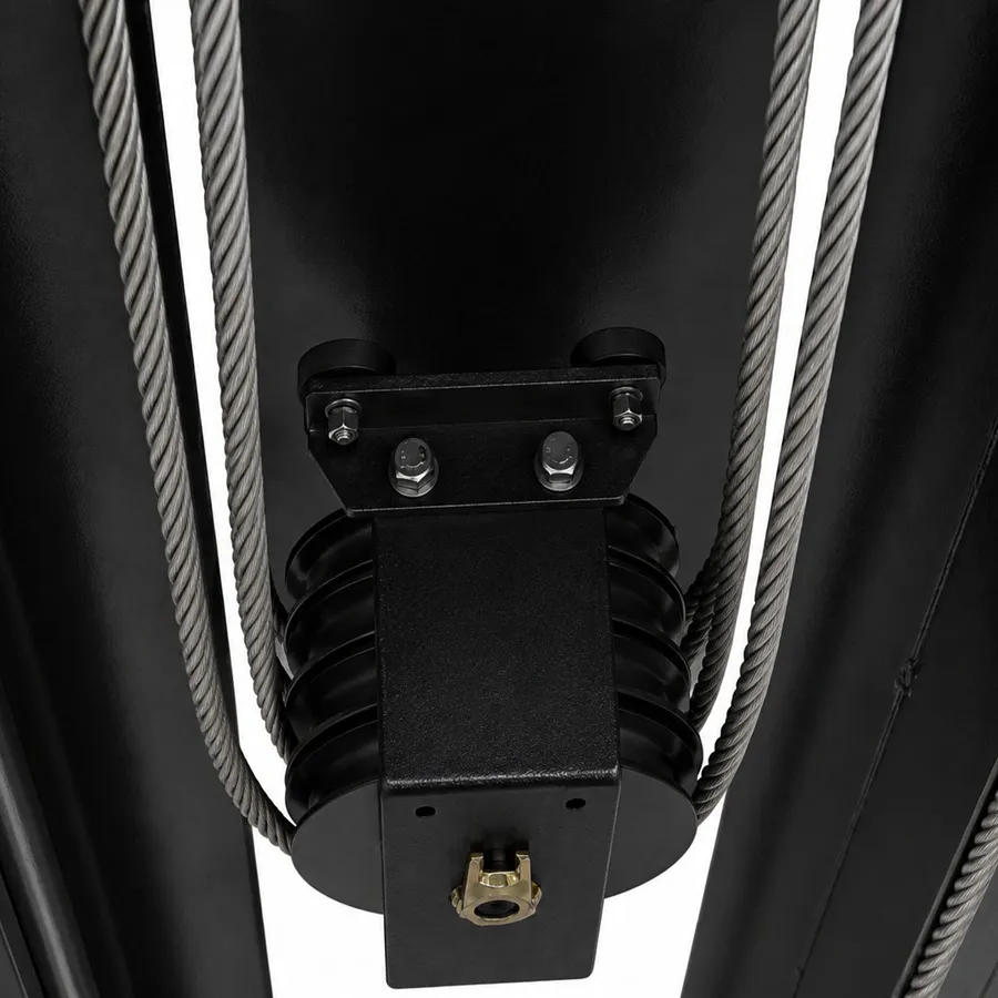 4-Post XT Size pulley view