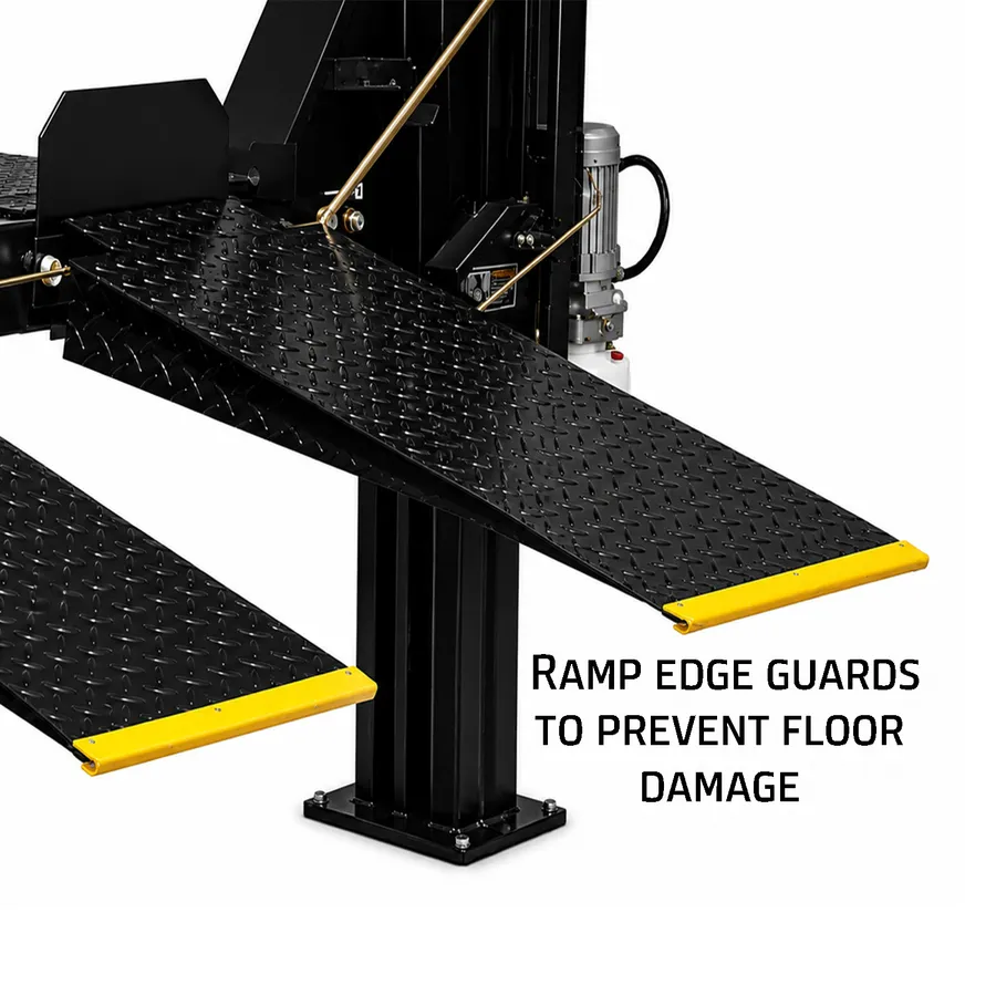 4-Post XT Size ramp view