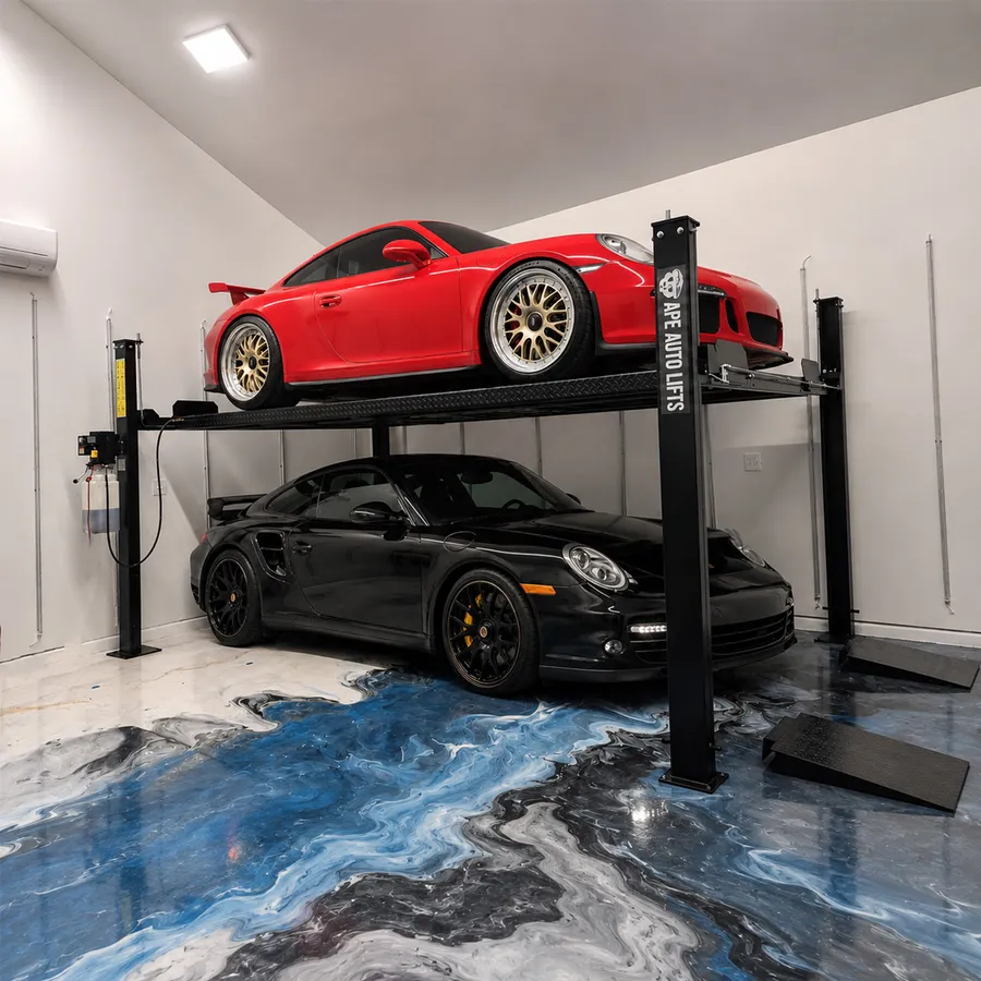 4-Post Standard Size install view